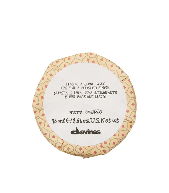 Davines MORE INSIDE Shine Wax 75ml  | Celini.fr