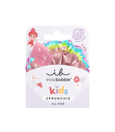 InvisiBobble Kids Sprunchie Too Good To Be Blue 2Pc  | Celini.be