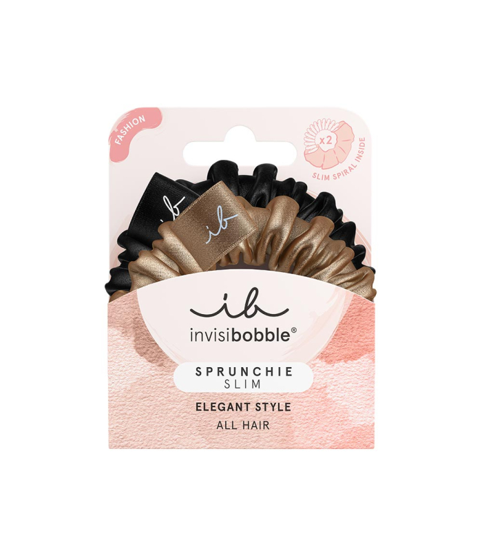 InvisiBobble Sprunchie Slim True Golden 2Pc  | Celini.be