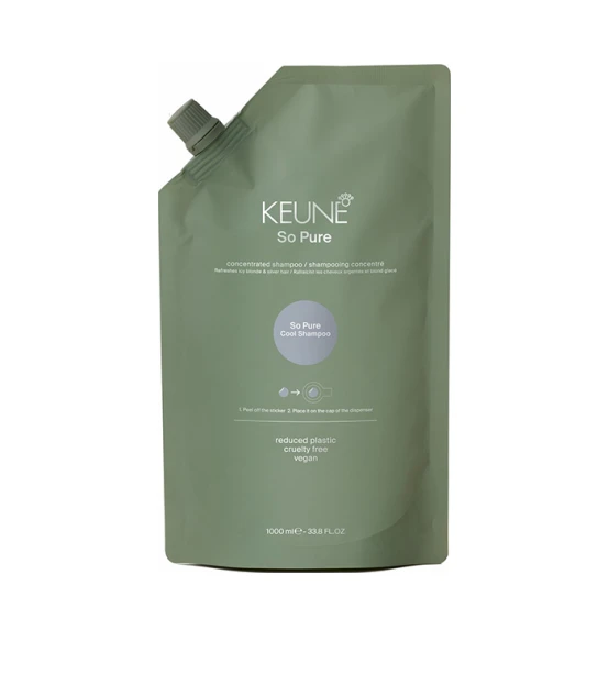 Keune So Pure Cool Shampoo 1000ml  | Celini.fr