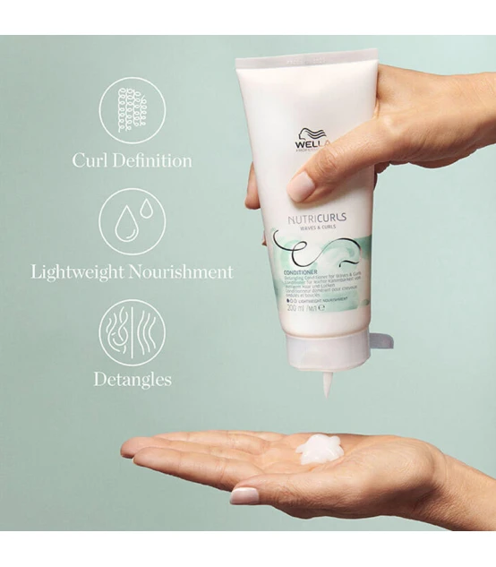 Wella Professionals Nutricurls Après-Shampoing Démêlant 200ml  | Ce...