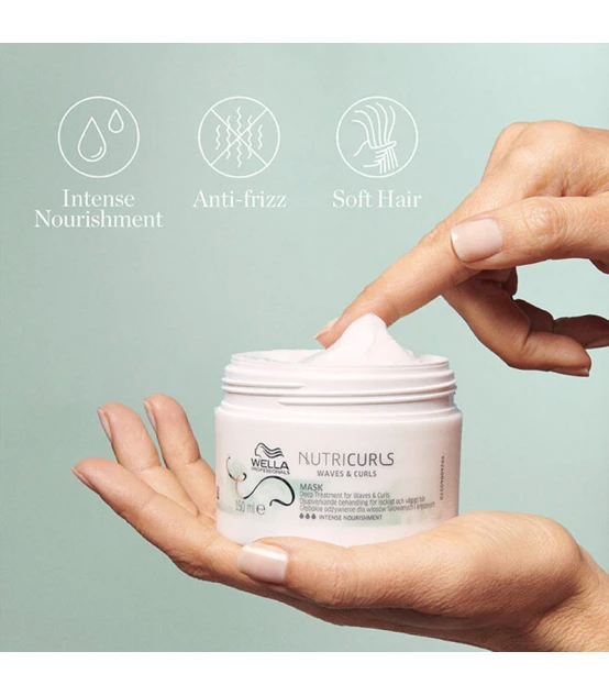 Wella Professionals Nutricurls Masque Profond Anti-Frisottis 150ml ...