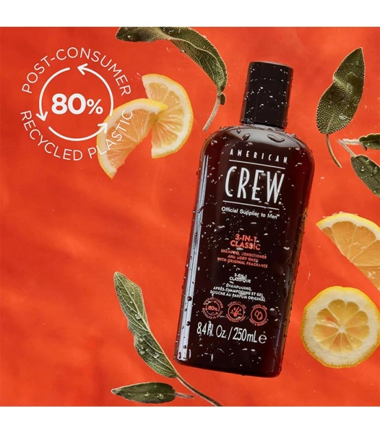 American Crew Classic 3-in-1 250ml  | Celini.fr