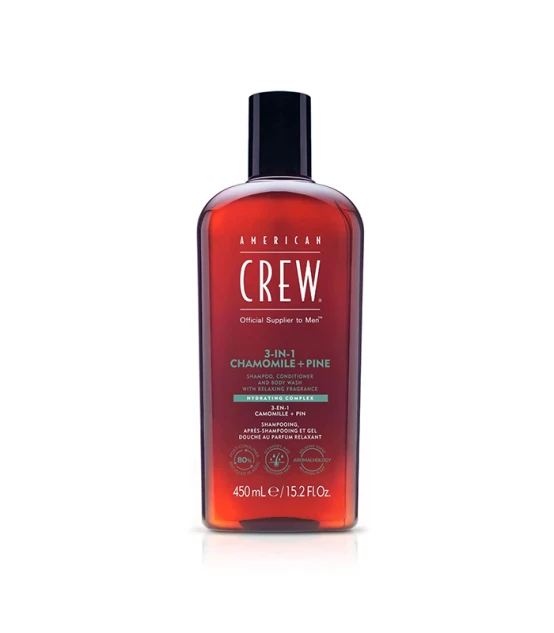 American Crew Chamomile + Pine 3-in-1 450ml  | Celini.fr