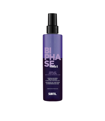 Subtil Biphase Violet Démêlant & Déjaunisseur 200ml  | Celini.fr