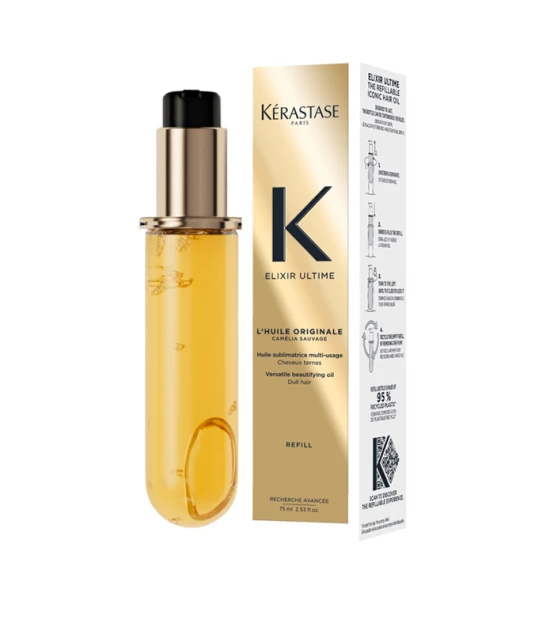 Kérastase Elixir Ultime Huile Originale Refill 75ml  | Celini.fr