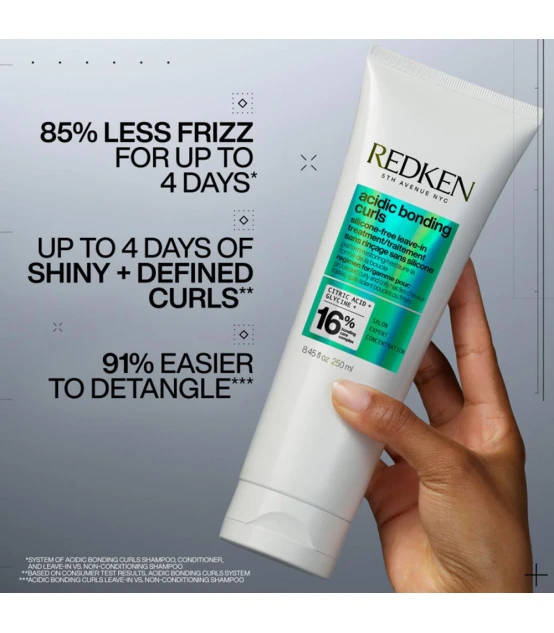 Redken Acidic Bonding Curls Soin Sans Rinçage Sans 250ml  | Celini.fr