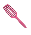 Olivia Garden Fingerbrush Care Iconic Boar & Nylon Hot Pink Medium ...