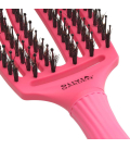 Olivia Garden Fingerbrush Care Iconic Boar & Nylon Hot Pink Medium ...
