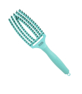 Olivia Garden Fingerbrush Care Iconic Boar & Nylon Mint Medium  | C...