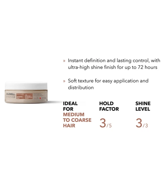 Goldwell Stylesign Texture Defining Wax 75ml  | Celini.fr