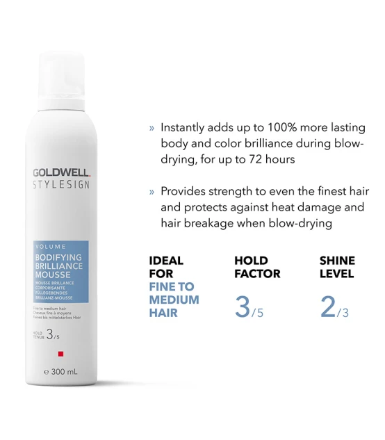 Goldwell Stylesign Volume Bodifying Brilliance Mousse 300ml  | Celi...