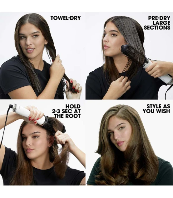ghd Brosse Soufflante 2-en-1 Duet Blowdry Blanc  | Celini.fr