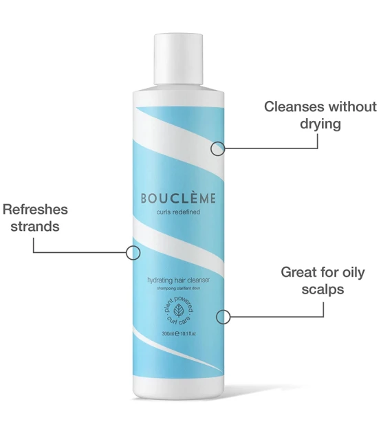 Bouclème Hydrating Hair Cleanser 300ml  | Celini.fr