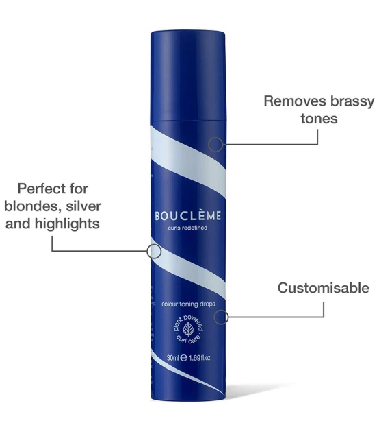 Bouclème Colour Toning Drops 30ml  | Celini.fr