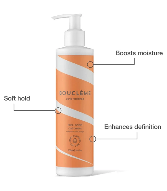 Bouclème Seal + Shield Curl Cream 300ml  | Celini.fr
