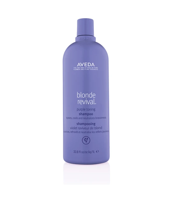 Aveda Blonde Revival Purple Toning Shampoo 1000ml  | Celini.fr