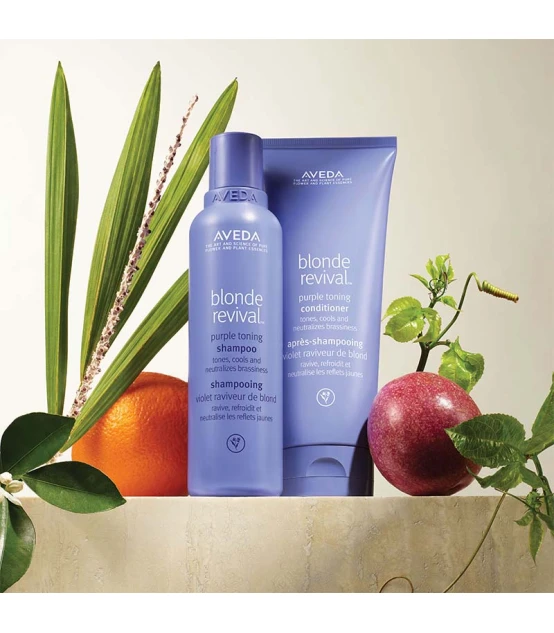 Aveda Blonde Revival Purple Toning Shampoo 1000ml  | Celini.fr
