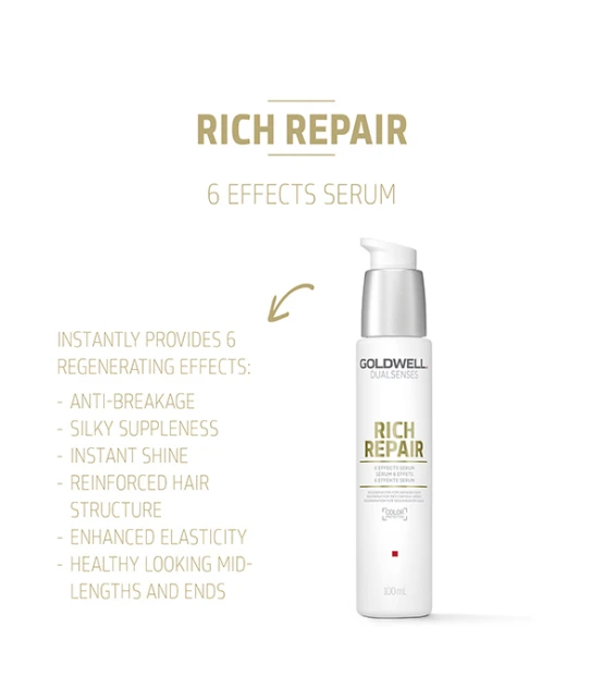 Goldwell Dualsenses Rich Repair Sérum 6 Effects 100ml  | Celini.fr