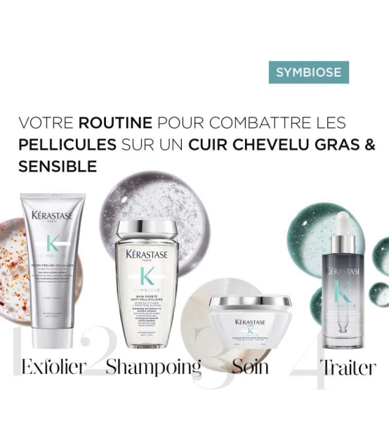 Kérastase Symbiose Bain Pureté Anti-Pelliculaire 250ml  | Celini.fr