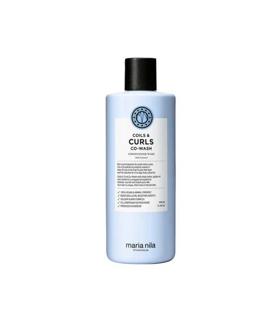 Maria Nila Coils & Curls Co-Wash Soin Lavant 350ml  | Celini.fr