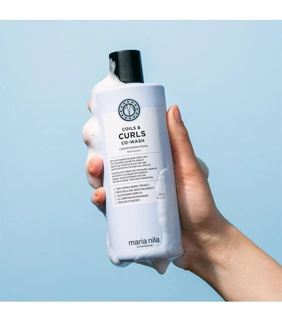 Maria Nila Coils & Curls Co-Wash Soin Lavant 350ml  | Celini.fr