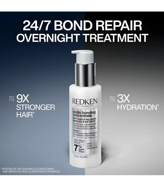 Redken Acidic Bonding Concentrate Sérum Jour & Nuit 100ml  | Celini.fr