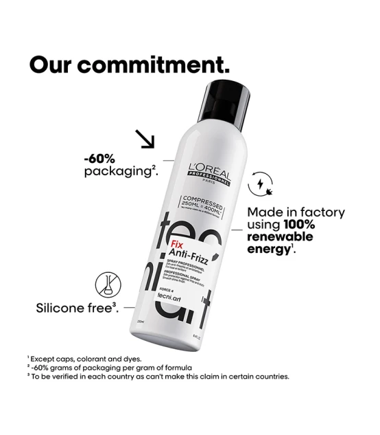 L'Oréal Professionnel Tecni Art Fix Anti Frizz 250ml  | Celini.fr