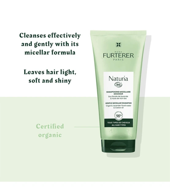 René Furterer Naturia Shampooing Micellaire Douceur 200ml  | Celini.fr