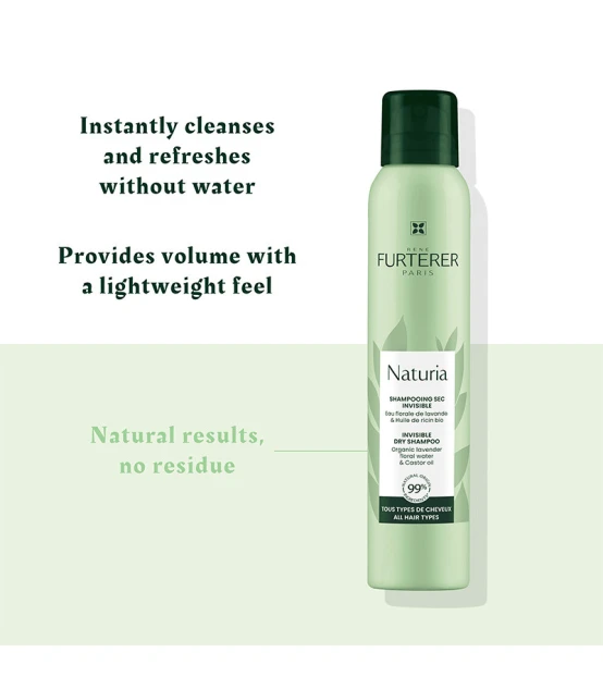 René Furterer Naturia Shampooing Sec Invisible 200ml  | Celini.fr
