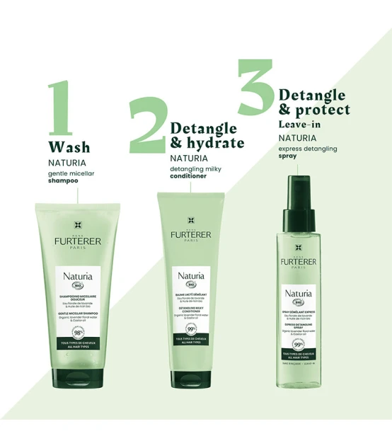 René Furterer Naturia Baume Lacté Démêlant 150ml  | Celini.fr
