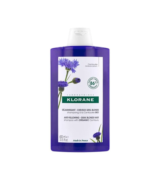 Klorane Shampooing à la Centaurée Bio 400ml  | Celini.fr