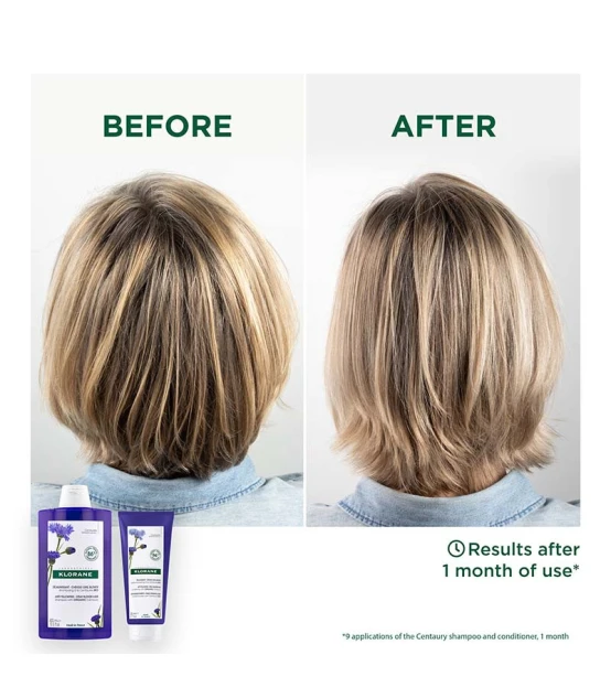 Klorane Shampooing à la Centaurée Bio 400ml  | Celini.fr