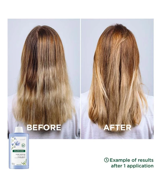 Klorane Shampooing au Lin Bio 400ml  | Celini.fr