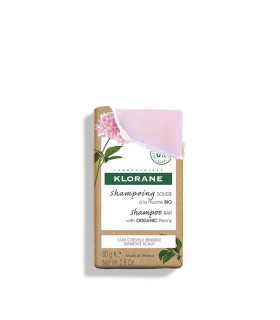 Klorane Shampooing Solide à la Pivoine 80gr  | Celini.fr