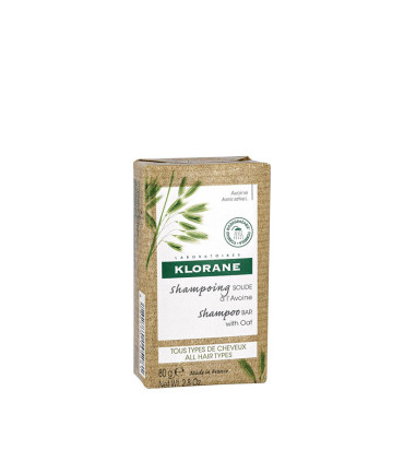 Klorane Shampooing Solide à l'Avoine 80g  | Celini.be