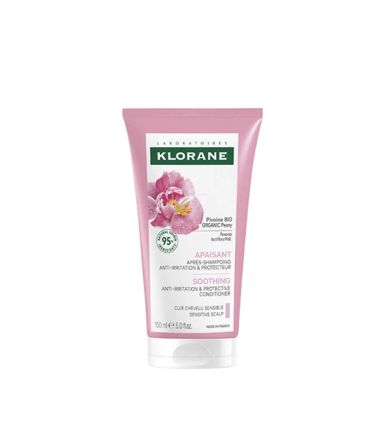 Klorane Après-shampooing à la Pivoine Bio 150ml  | Celini.fr