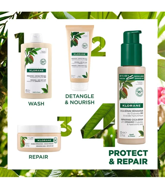 Klorane Cica Sérum Réparateur au Cupuacçu Bio 100ml  | Celini.fr