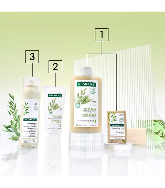 Klorane Shampooing sec Extra Doux à l'Avoine & Céramide 150ml  | Ce...