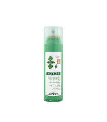 Klorane Shampooing Sec Séboréducteur à l'Ortie teinté 150ml  | Celi...