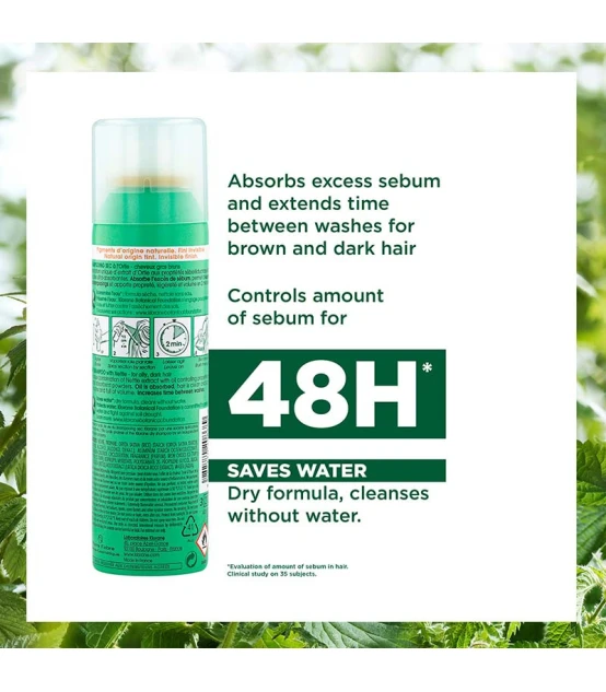 Klorane Shampooing Sec Séboréducteur à l'Ortie teinté 150ml  | Celi...