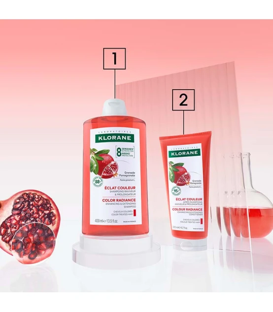 Klorane Shampooing à la Grenade 400ml  | Celini.be