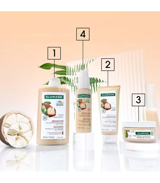 Klorane Shampooing au Cupuaçu Bio 400ml  | Celini.be