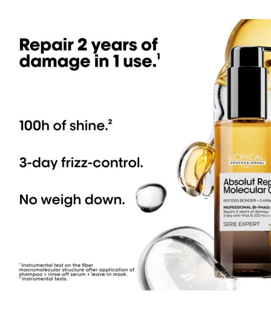 Série Expert Absolut Repair Molecular Bi-phase Oil 90ml