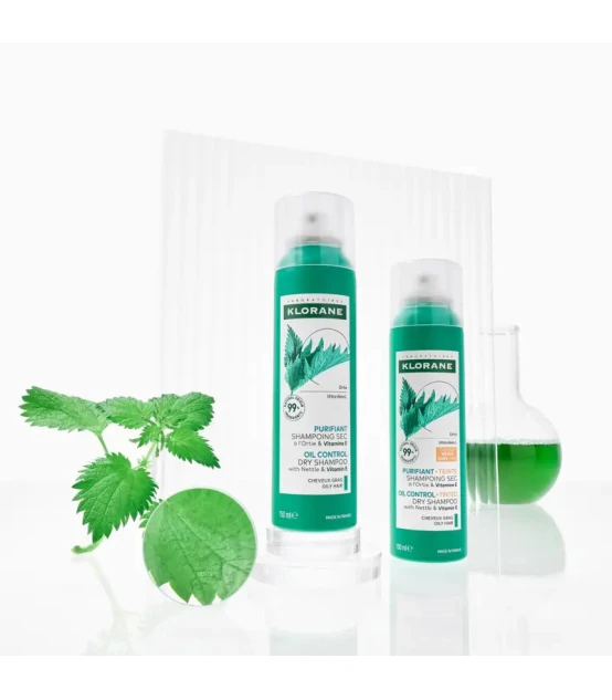 Klorane Shampooing Sec à l'Ortie & Vitamine E 150ml  | Celini.be