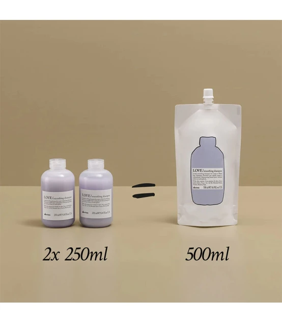 Davines LOVE Smoothing Shampoo Refill 500ml  | Celini.fr