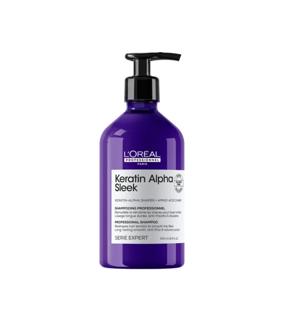 L'Oréal Professionnel Keratin Alpha Sleek Shampooing 500ml  | Celin...