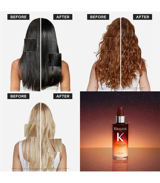 Kérastase Nutritive Magic Night Serum Coffret Duo  | Celini.fr