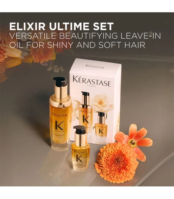 Kérastase Elixir Ultime L'Huile Originale Coffret Duo  | Celini.fr