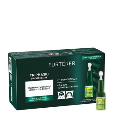 René Furterer Triphasic Progressive Traitement Antichute 8X5ml  | C...